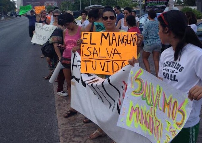 Manifestación-manglar
