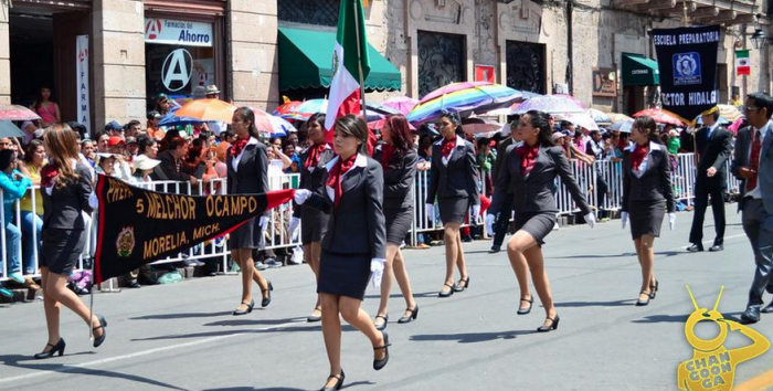 Desfile del 30 de septiembre Morelia