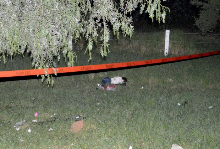 MORELIA Auto se parte en 4 al chocar contra árbol de Eucalipto, hay dos muertos (6)