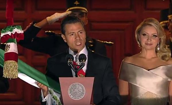 peña nieto tercer grito angélica rivera