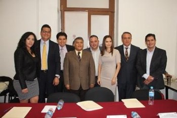Juan Bernardo Corona Martínez, presidente de la Comisión de Justicia en el Congreso del Estado