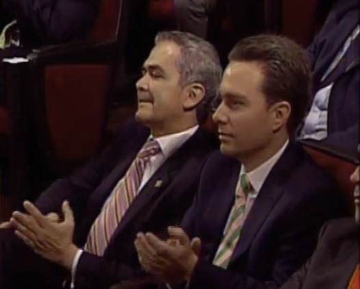 Miguel Ángel Mancera y Manuel Velasco