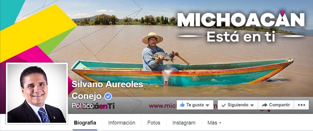 Silvano Aureoles facebook