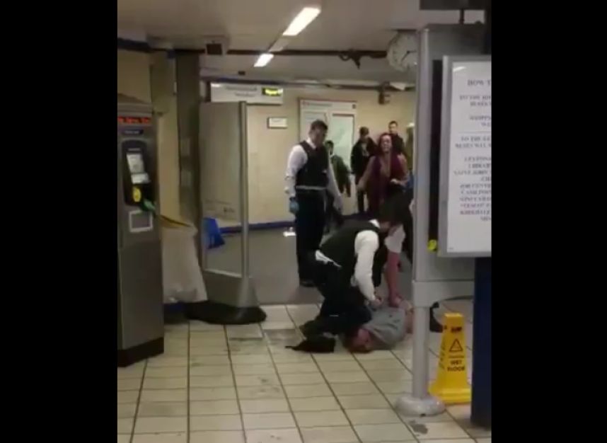 ataque en metro de londres