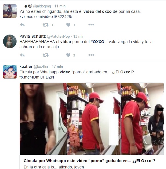 oxxo chava porno