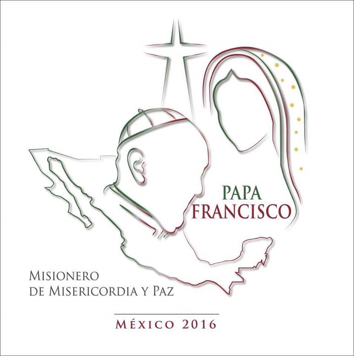 papa francisco logo visita mexico