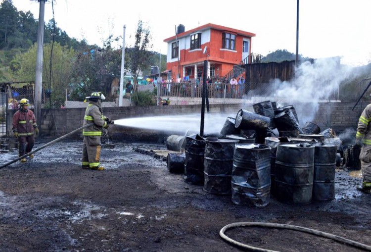 #Morelia Sólo Daños Materiales Dejó Incendio En San Miguel Del Monte