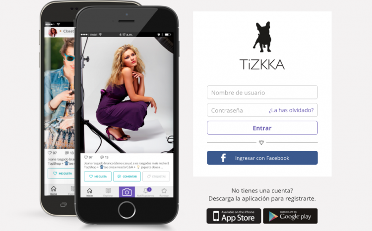 Tizkka-app moda