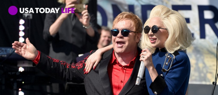 elton john lady gaga