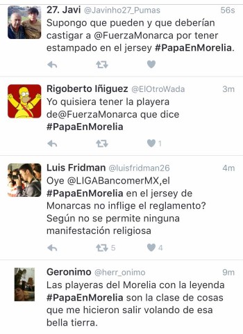 papa en morelia-jersey monarcas morelia_