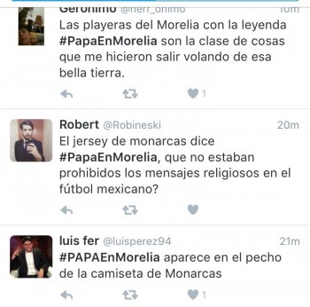 papa en morelia-jersey monarcas morelia_