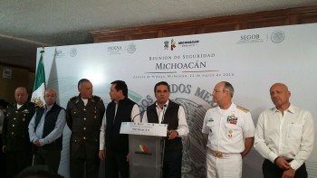 reunion de seguridad michoacan-silvano aureoles conejo