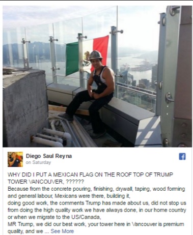 Bandera-México-edificio-Donald-Trump 2