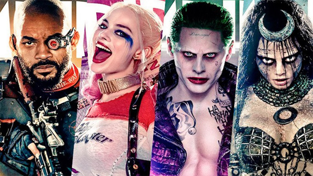 Suicide-Squad-Jared-Leto,-Will-Smith,-Margot-Robbie-y-Cara-Delevingne