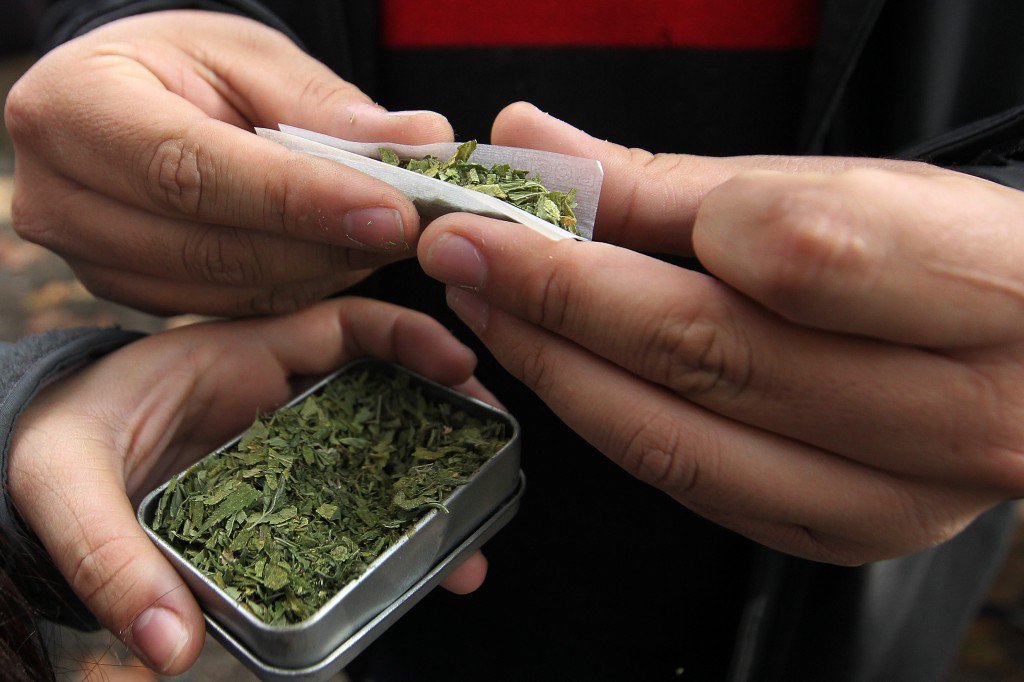 marihuana forjando porro