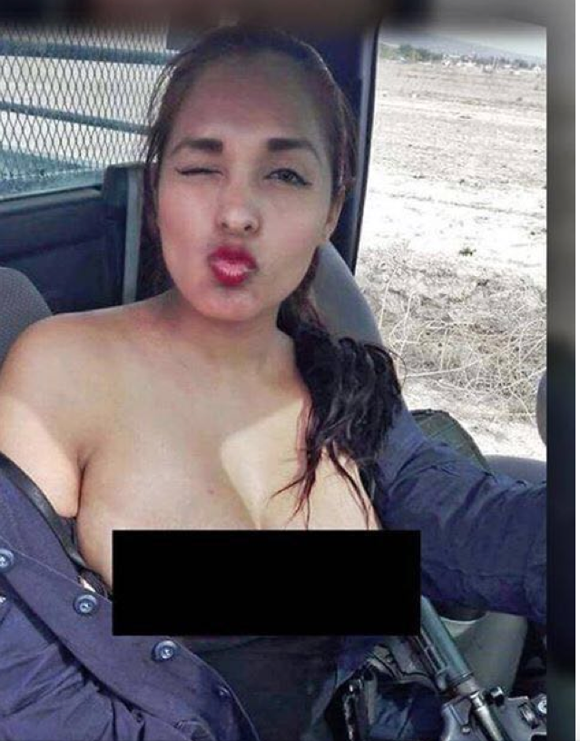 policia nuevo leon desnuda selfie 2