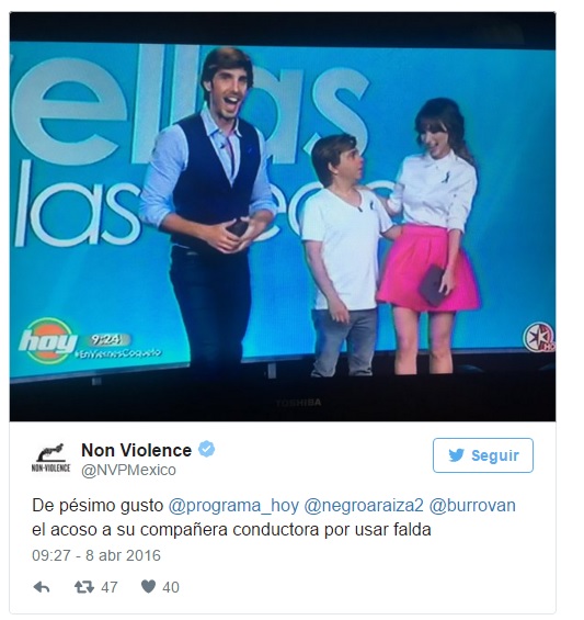 televisa hoy non violence