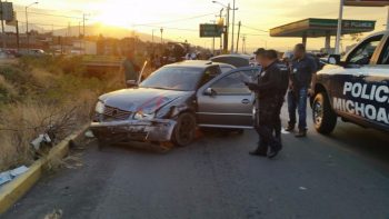 auto robado en Morelia