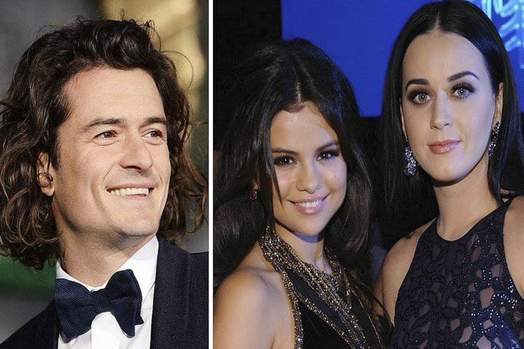 Orlando-Bloom,-Selena-Gomez,-Katy-Perry
