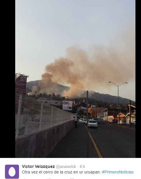 cerro de la cruz incendio 2