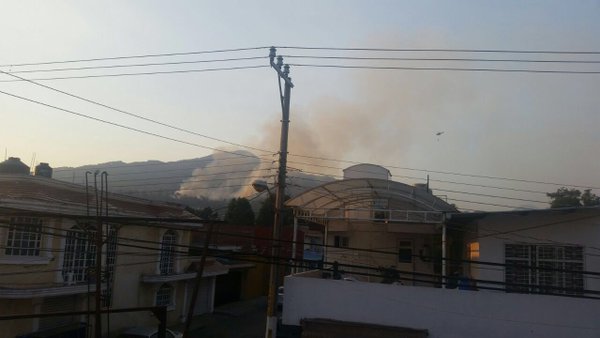 cerro de la cruz incendio