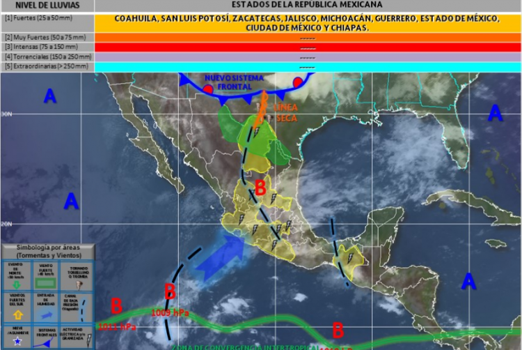 clima en michoacán