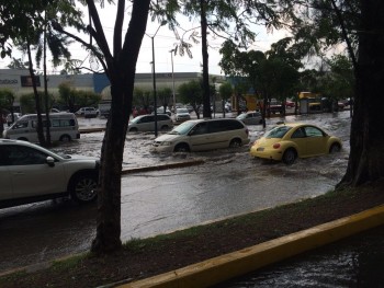 inundación en Morelia