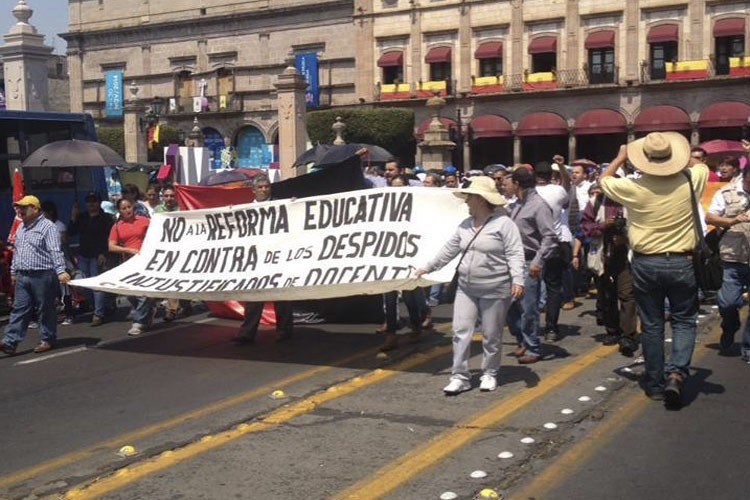 marcha-CNTE-Morelia-Madero