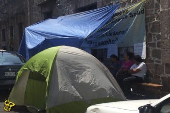 paro-sindicalizados-Secretaria-de-Salud-Morelia