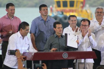 peña nieto y silvano en lazaro cardenas