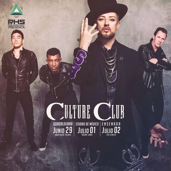Culture Club 3 fechas Mexico