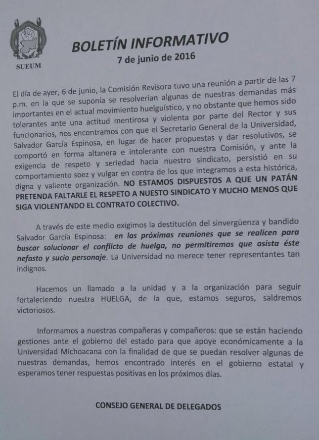 boletín sueum