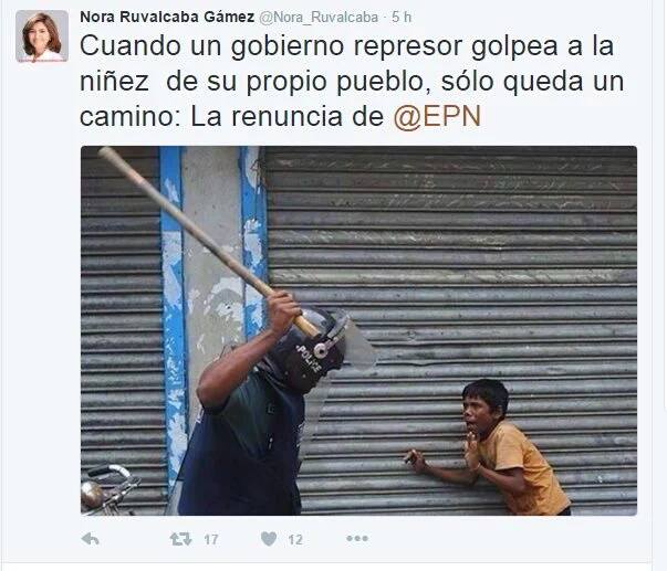 foto fake niño de puebla