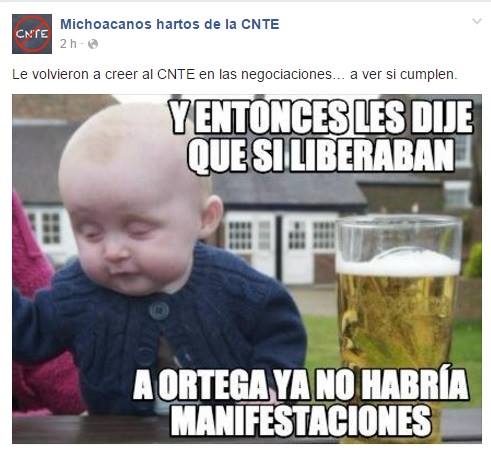 michoacanos hartos de la cnte 2