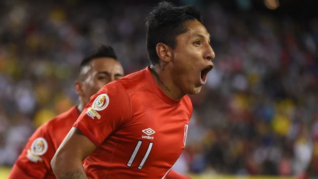 Peru's Raul Ruidiaz