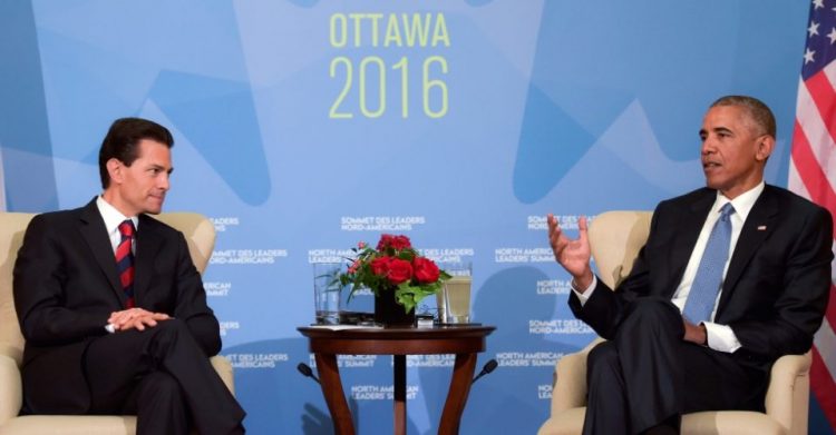 peña nieto obama canada