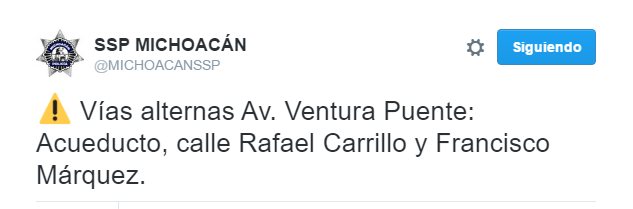 ssp vías alternas
