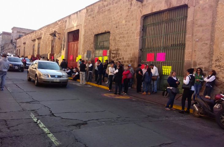 transportistas se manifiestan en ayuntamiento