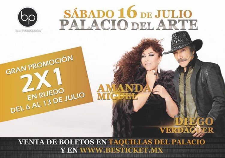 Amanda Miguel Diego Verdaguer En Morelia