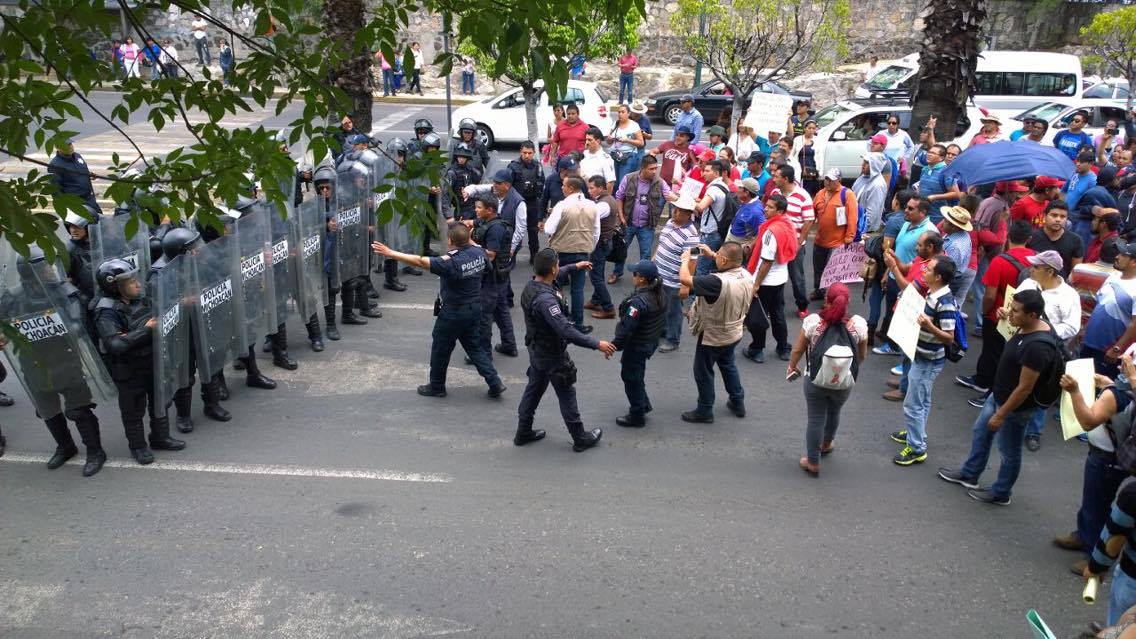 CNTE marcha a centro 2