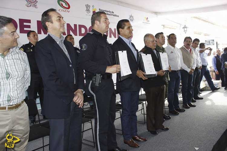 Silvano-Aureoles,-Jose-Antonio-Bustamante-y-Baltazar-Gaona-Mando-Unico-Tarimbaro