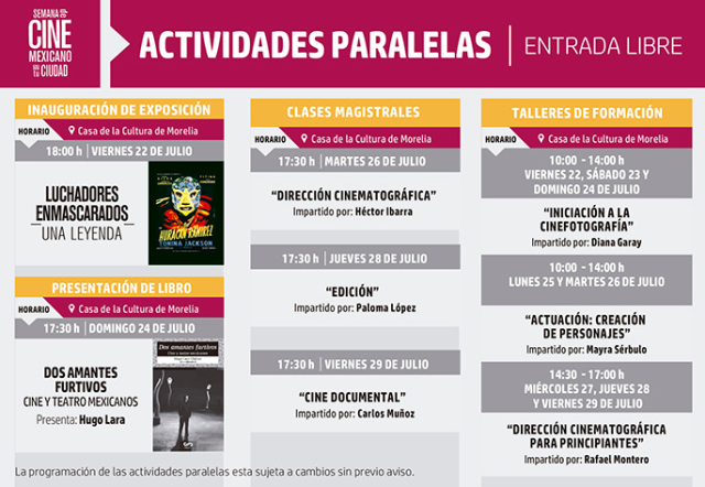 imcine morelia semana 2