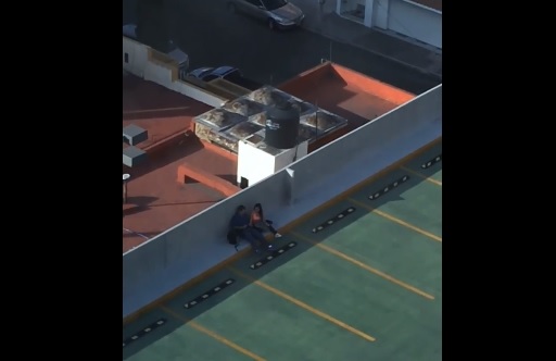 lady besotes estacionamiento morelia