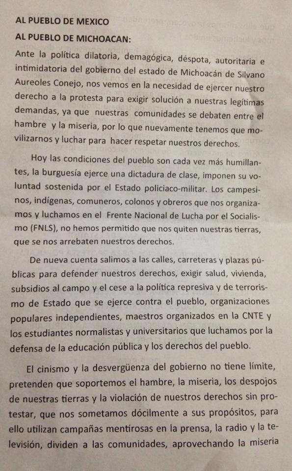 ley del machete