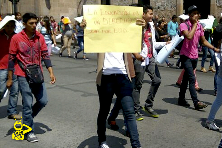 Marcha-MAR-y-CUL-UMSNH-