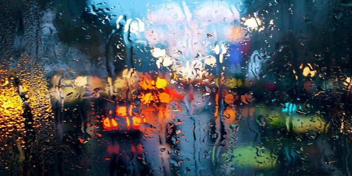 lluvia ventana