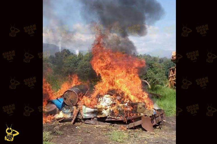 PGR-Quema-Más-De-Una-Tonelada-De-Drogas-En-Morelia