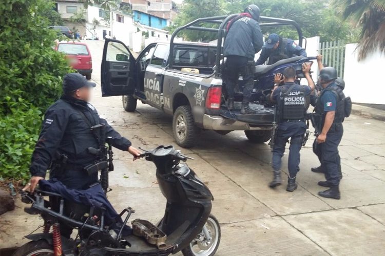 SSP-Detiene-A-4-Personas-Por-Agredir-A-Polis-En-Tacámbaro
