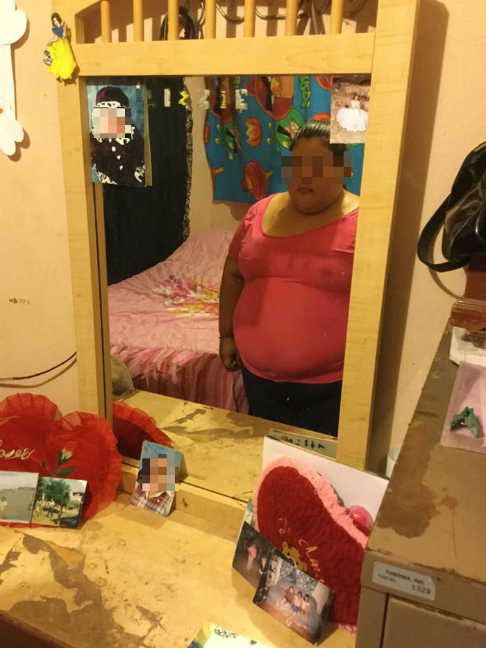 niña gorda mexicana