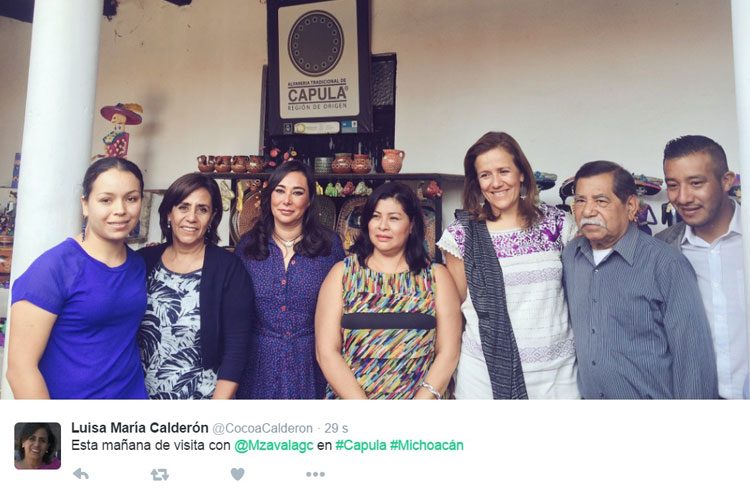 tuit-Luisa-Maria-Calderon-Cocoa-en-Capula-con-Margarita-Zavala-y-Juan-Torres